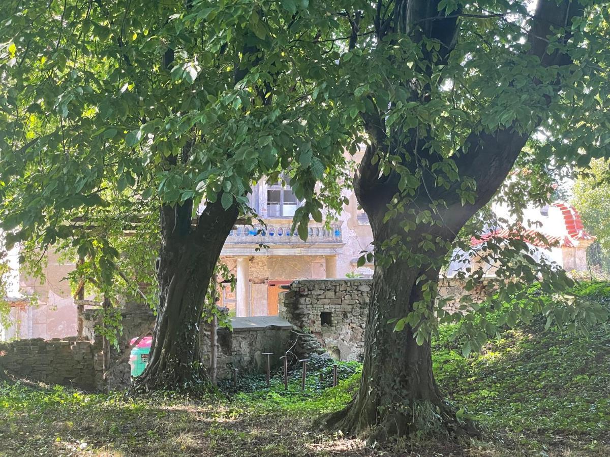 Chateau Moravany - Apartmany, Teepee A Wellness Ronow an der Doubrava Dış mekan fotoğraf